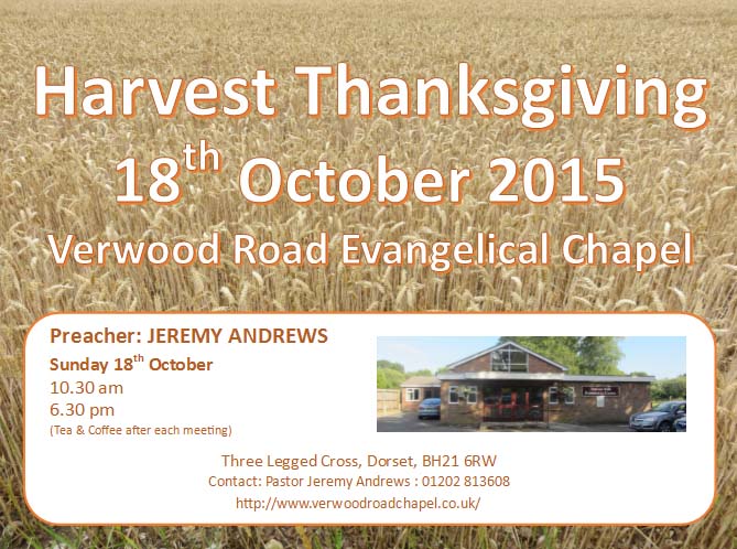 Please join with us for Harvest Thanksgiving