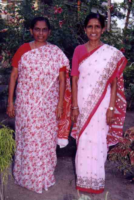 Photo of Kasturi and Grace Matilda