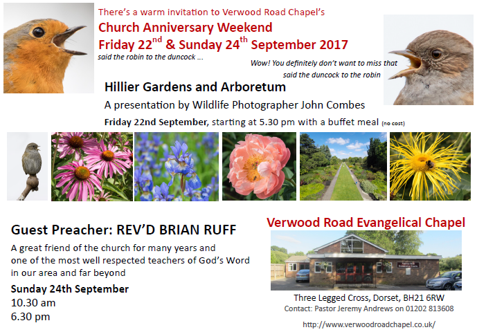 Church Anniversary Invitation
