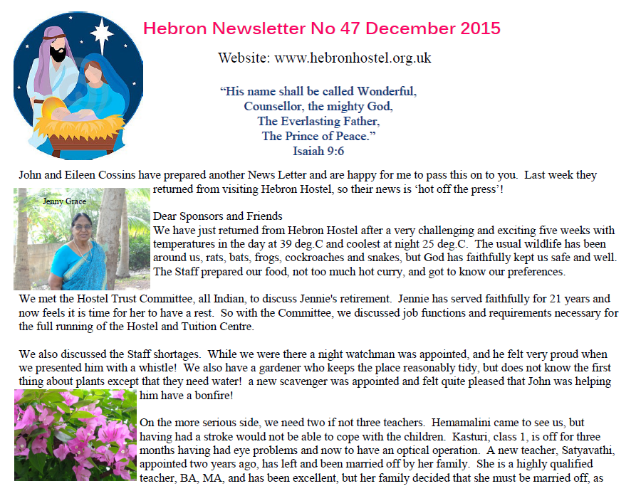 Hebron news