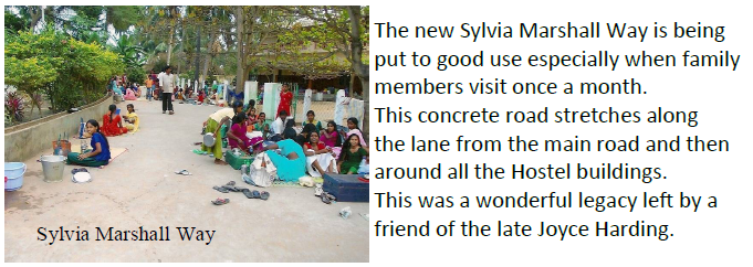 A photo and explanation of Sylvia Marshall Way